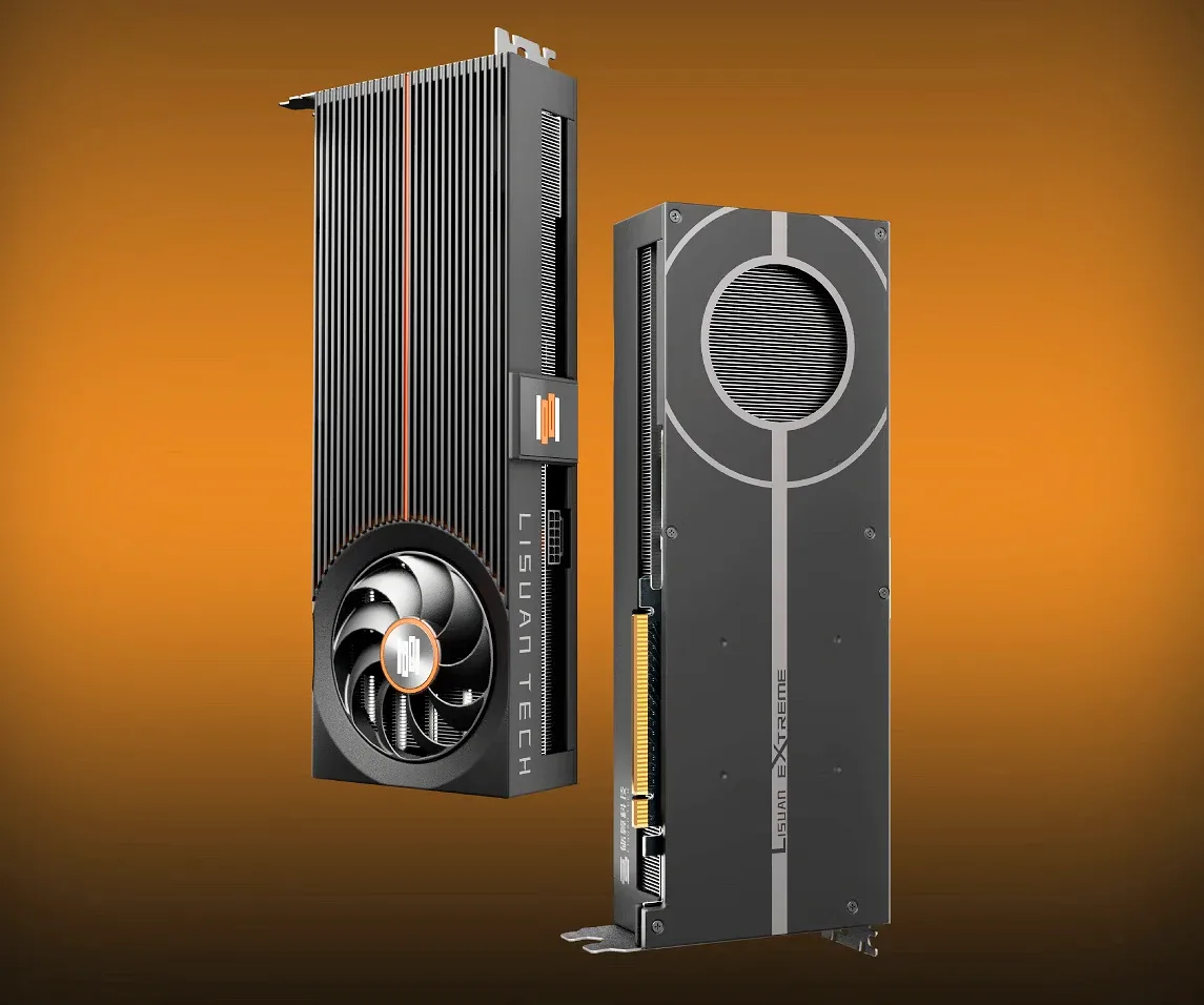 GPU chinesa Lisuan LX 7G100 fica mais barata e chega às lojas por cerca de US$ 400