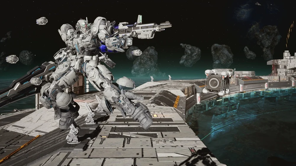Imagem do Gundam Helix em Rogue Orbit