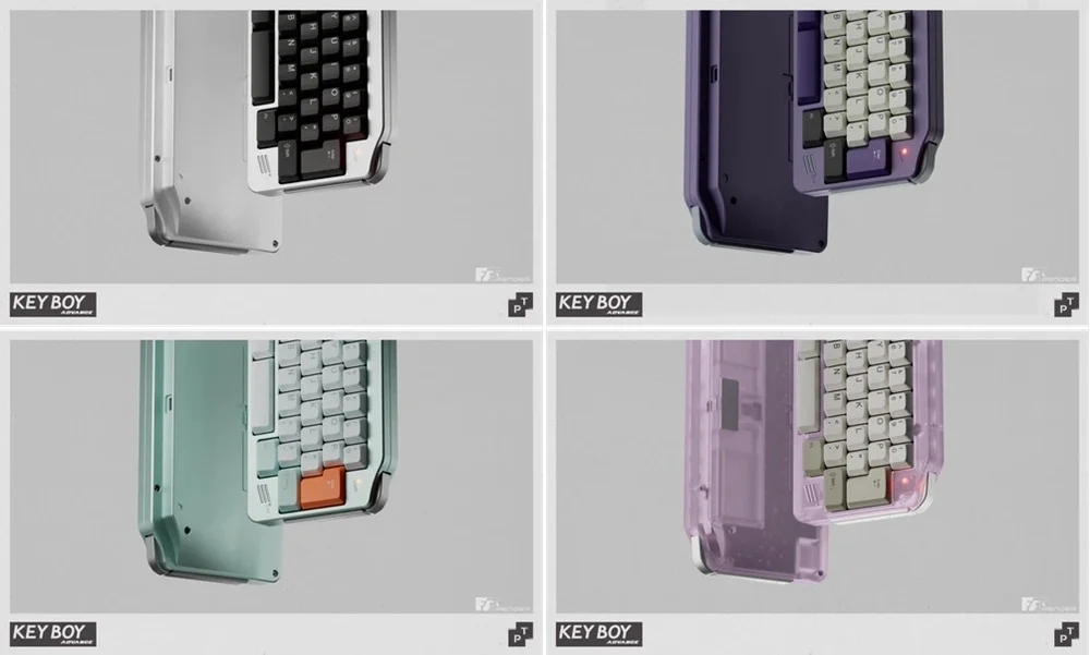 Opções de cores afetam o preço do Keyboy Advance
