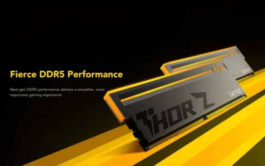 Lexar lança memórias DDR5-7600 com chips chineses e quebra barreira dos 6.000 MT/s