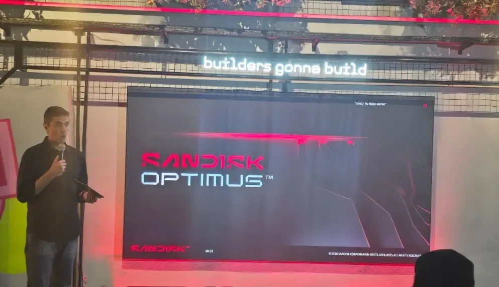 Sandisk Optimus chega ao Brasil com SSDs de até 8 TB e foco em IA, jogos e criação de conteúdo